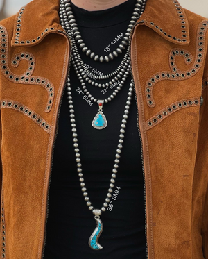 8MM Navajo Pearls