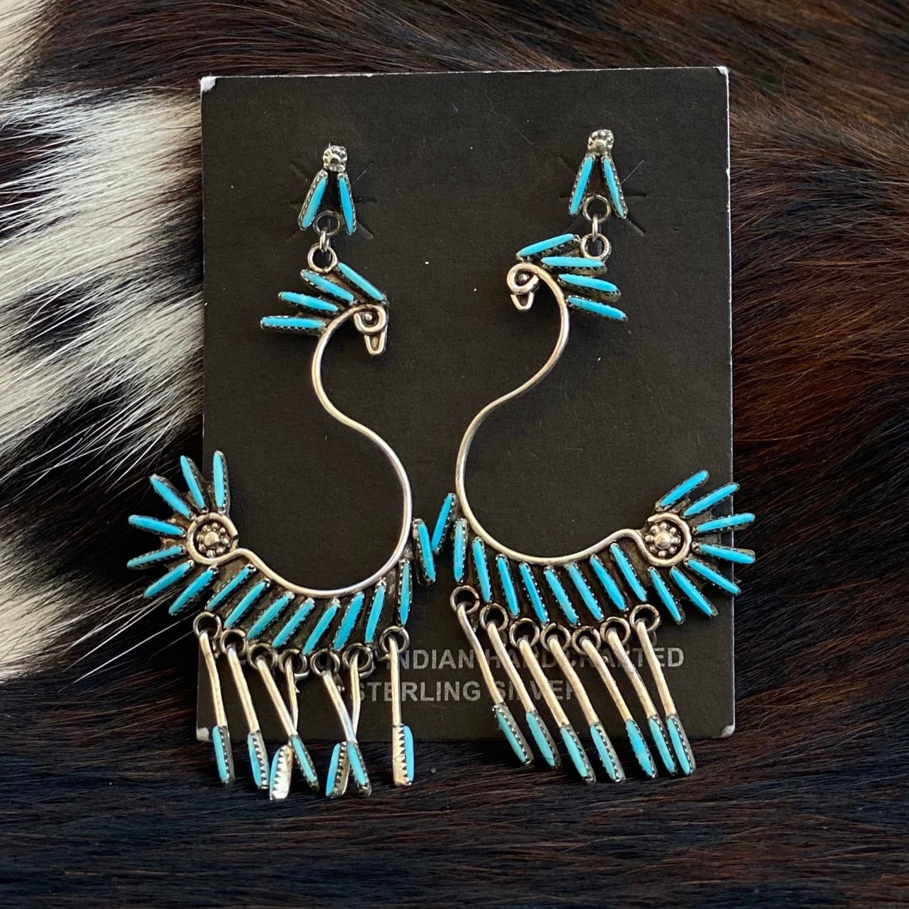 Zuni Bird Earrings