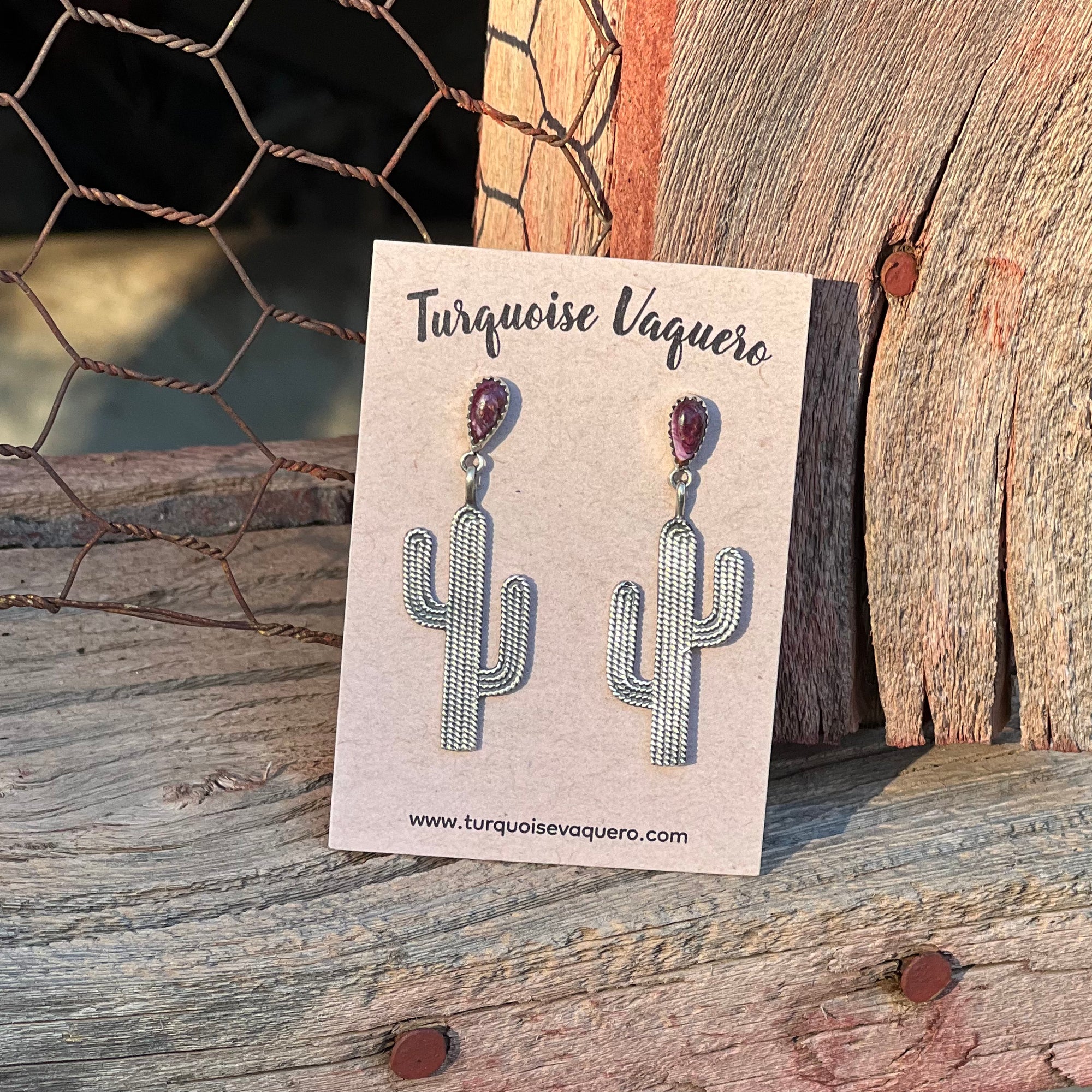 Spiny Cactus Earrings