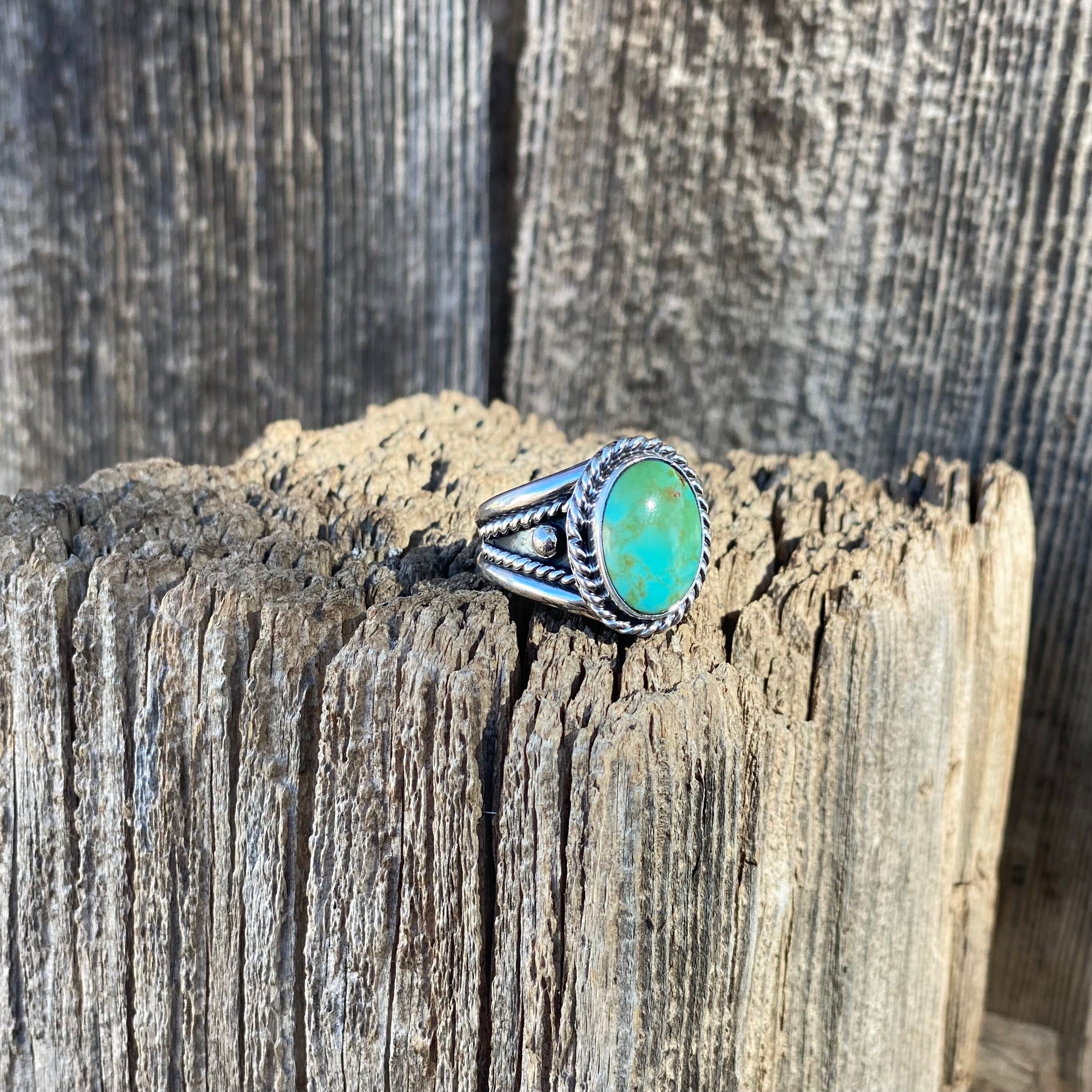Roped Stone Ring