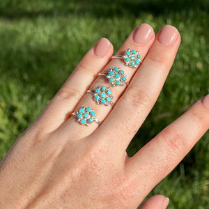 Dotted Flower Ring